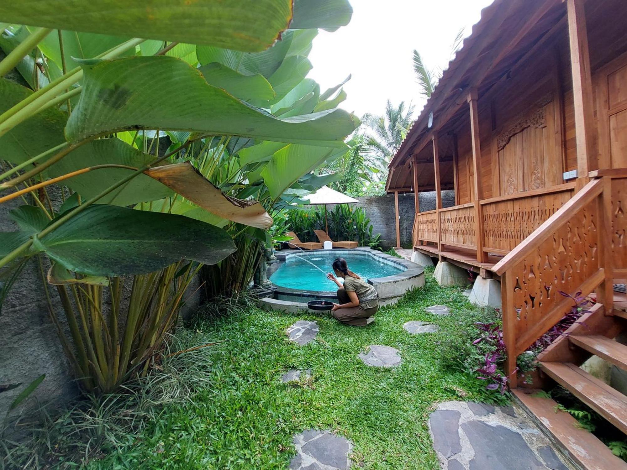 D'Ethnic Ubud Villa Exterior foto