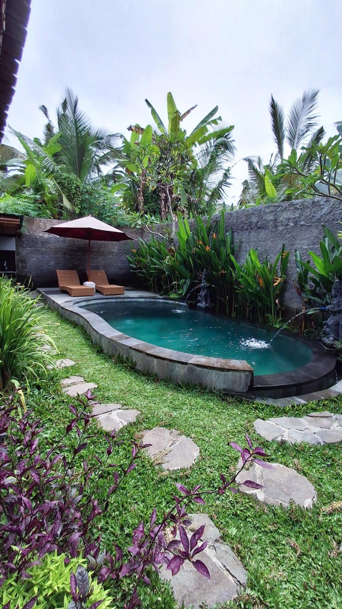 D'Ethnic Ubud Villa Exterior foto
