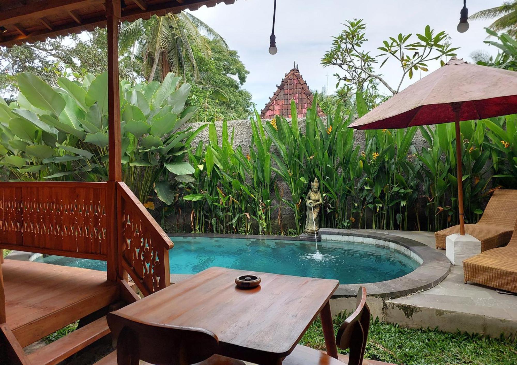 D'Ethnic Ubud Villa Exterior foto