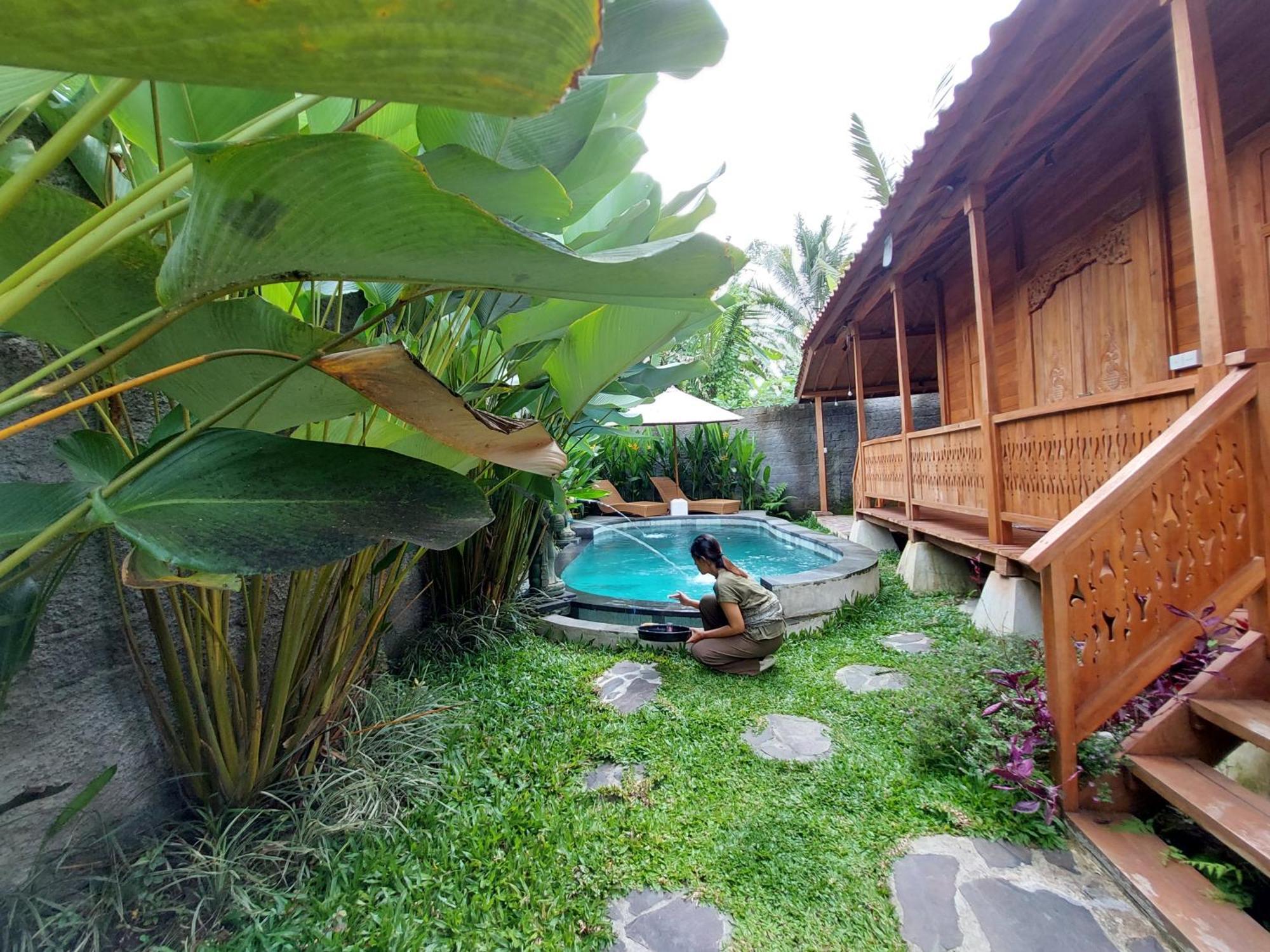 D'Ethnic Ubud Villa Exterior foto